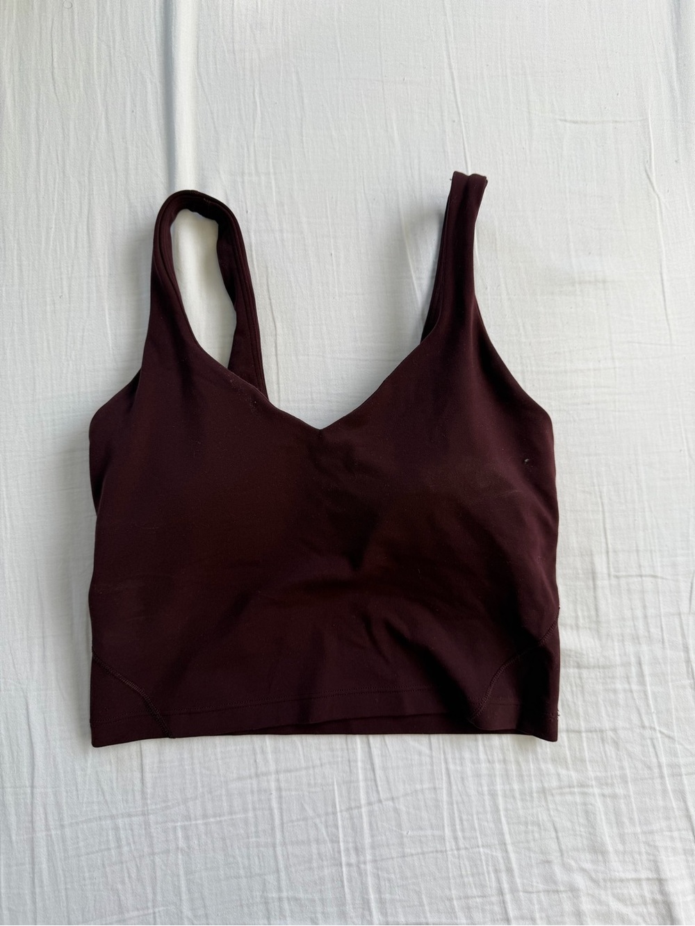 Lululemon align tank top Burgundy size 4